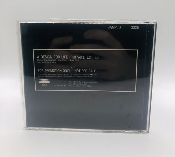 495653 2 scaled CD A DESIGN FOR LIFE MANIC STREET PREACHERS