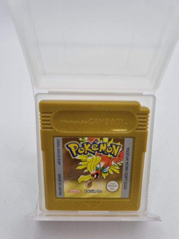 495952 1 JUEGO NINTENDO GAMEBOY POKEMON EDICION ORO