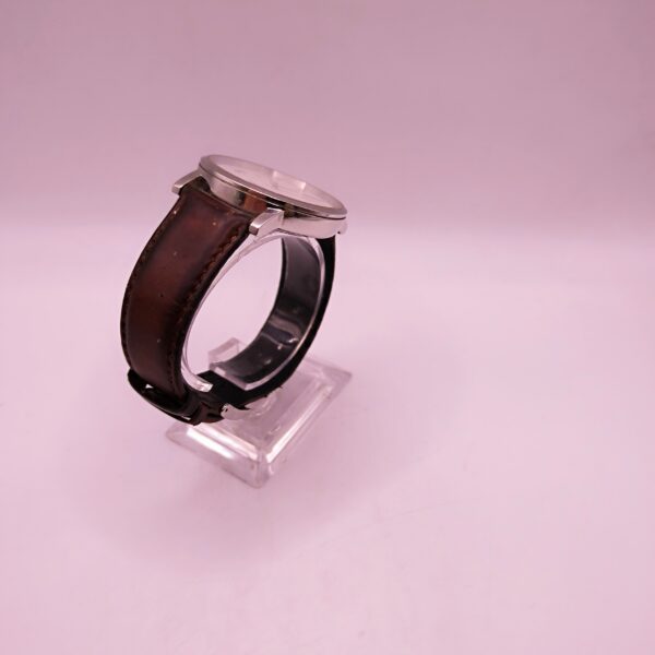 495986 2 scaled RELOJ ARISTOCRAZY PLATEADO CON CORREA CUERO MARRON