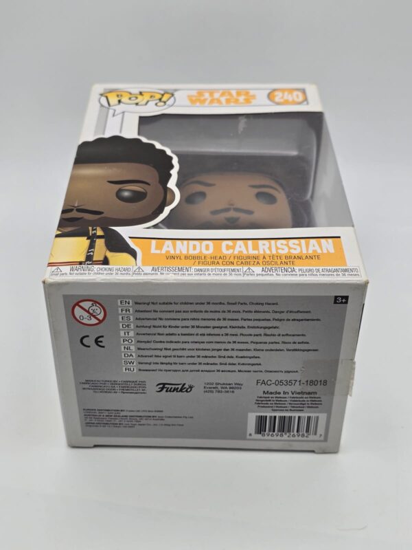 496563 10 FUNKO POP LANDO CALRISSIAN STAR WARS