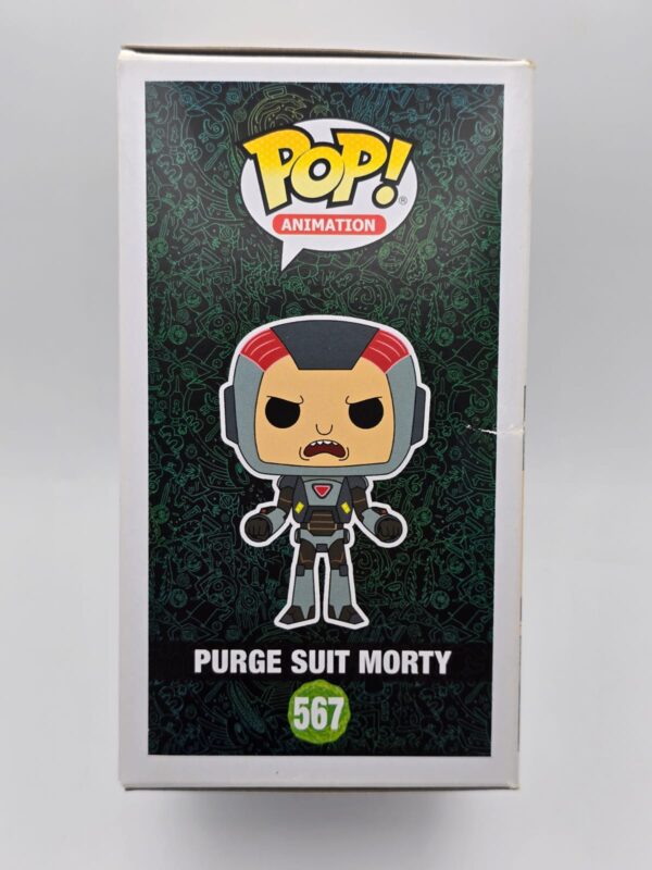 496563 2 FUNKO POP PURGE SUIT MORTY RICK AND MORTY