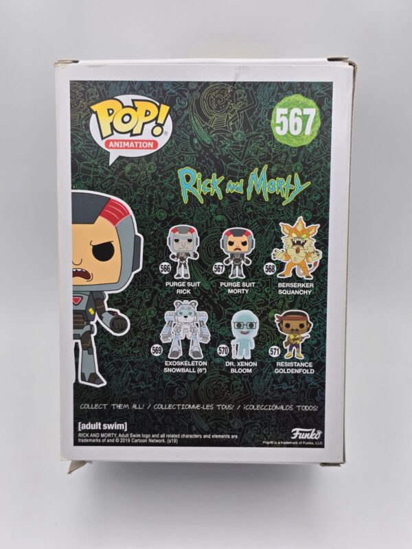 496563 4 FUNKO POP PURGE SUIT MORTY RICK AND MORTY