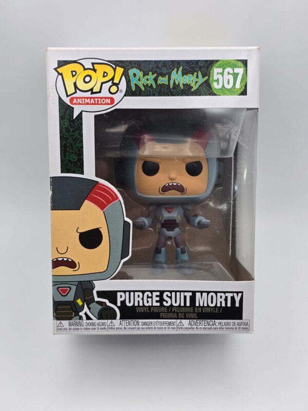 496563 5 FUNKO POP PURGE SUIT MORTY RICK AND MORTY