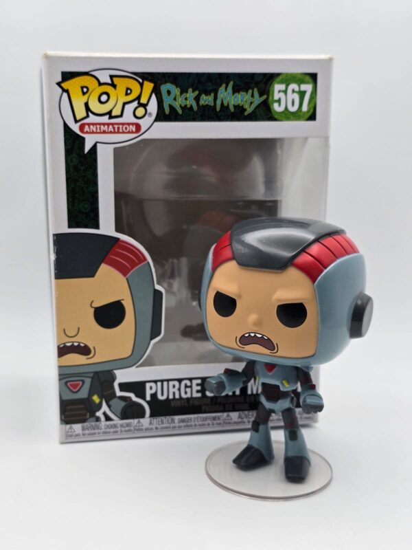 496563 6 FUNKO POP PURGE SUIT MORTY RICK AND MORTY