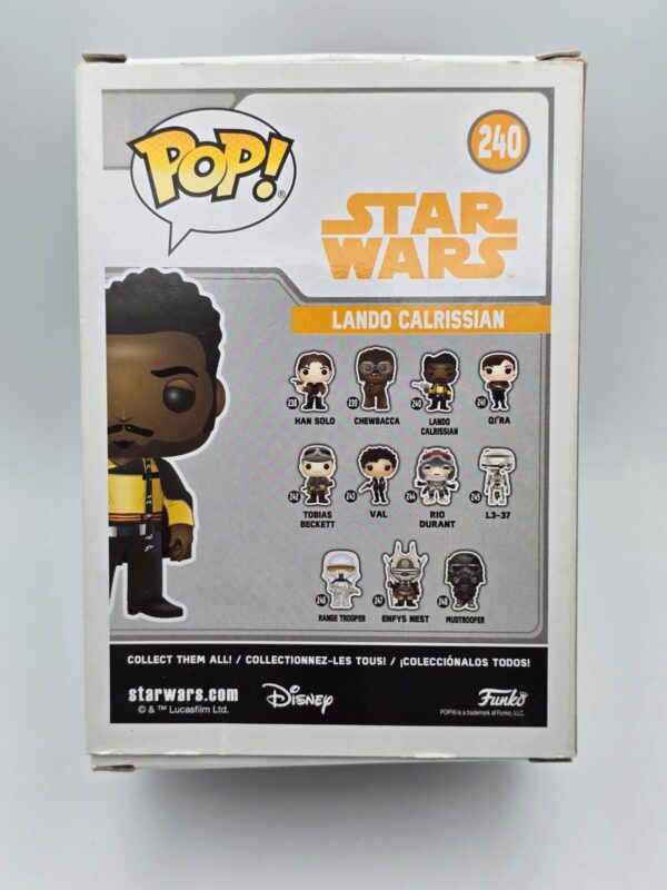 496563 9 FUNKO POP LANDO CALRISSIAN STAR WARS