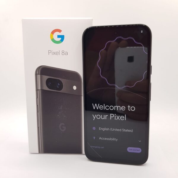 496776 4 MOVIL GOOGLE PIXEL 8A OBSIDIAN 128GB 6GB + CAJA *A ESTRENAR