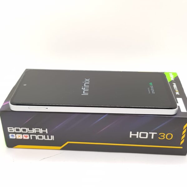 496889 5 MOVIL INFINIX HOT 30 256GB8/GB + CAJA + CARGADOR