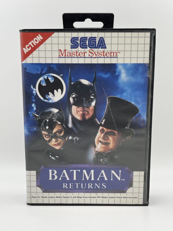 IMG 8413SAMU200924 52 scaled VIDEOJUEGO SEGA MASTER SYSTEM BATMAN RETURNS + CAJA