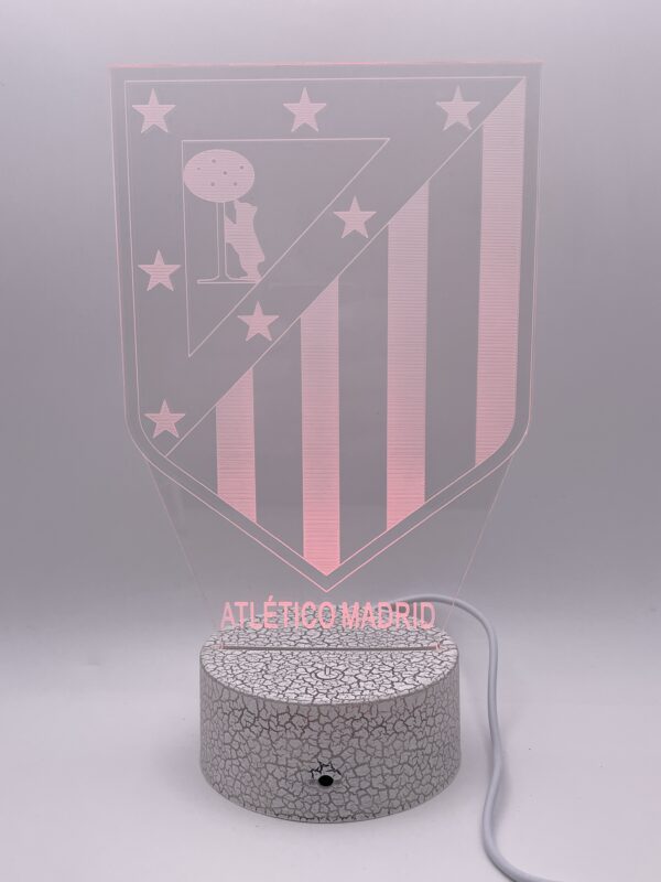 IMG 8924SAMU260924 68 scaled LAMPARA LED ATLETICO DE MADRID + MANDO + CABLE