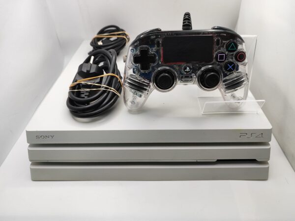 Imagen de WhatsApp 2024 09 03 a las 12.01.22 d11ad8bd CONSOLA PLAY STATION 4 PRO PS4 BLANCA + MANDO USB GENERICO