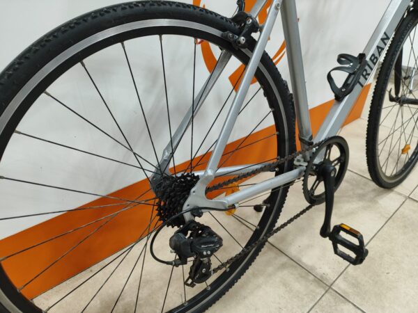 Imagen de WhatsApp 2024 09 11 a las 11.19.18 25ab2309 BICICLETA CARRETERA DECATHLON RC TRIBAN 100 GRIS