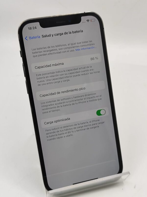 Imagen de WhatsApp 2024 09 11 a las 18.26.35 ec4c0fa2 APPLE IPHONE 12 PRO 128GB GRAFITO 86% BATERÍA