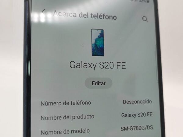 Imagen de WhatsApp 2024 09 27 a las 16.28.25 75bf2549 MÓVIL SAMSUNG GALAXY S20 FE 128GB/4GB NEGRO