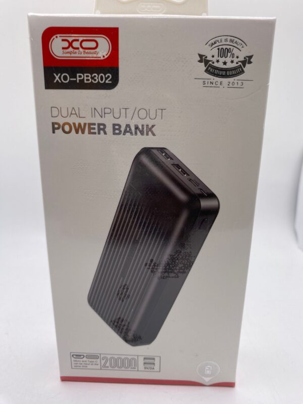 WhatsApp Image 2024 09 16 at 18.40.15 CARGADOR PORTATIL XO PB302 / 20.000MAH *A ESTRENAR*