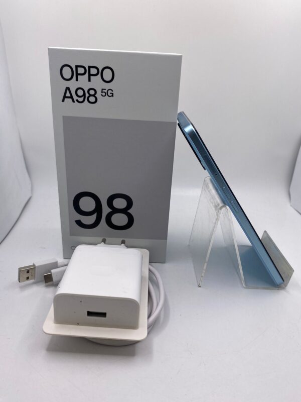 WhatsApp Image 2024 09 16 at 19.32.52 1 MOVIL OPPO A98 5G 256GB 8GB CELESTE + CARGADOR + CAJA