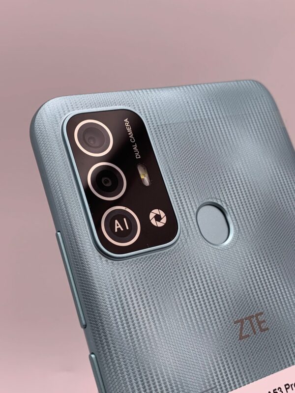 14 U500029 2 MOVIL ZTE BLADE A53 PRO 64GB / 4GB GRIS A ESTRENAR + CAJA + CARGADOR