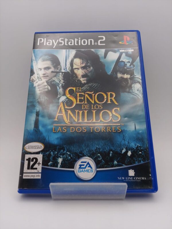 14 U503278 1 VIDEOJUEGO PS2 EL SEÑOR DE LOS ANILLOS LAS DOS TORRES ESP