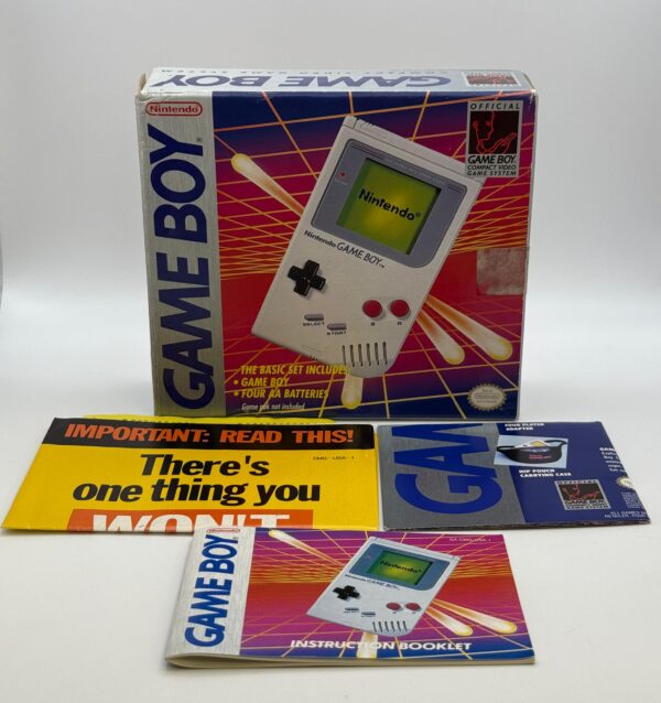 15 U436998 2 1 scaled CONSOLA NINTENDO GAMEBOY DMG-01 + CAJA Y MANUALES