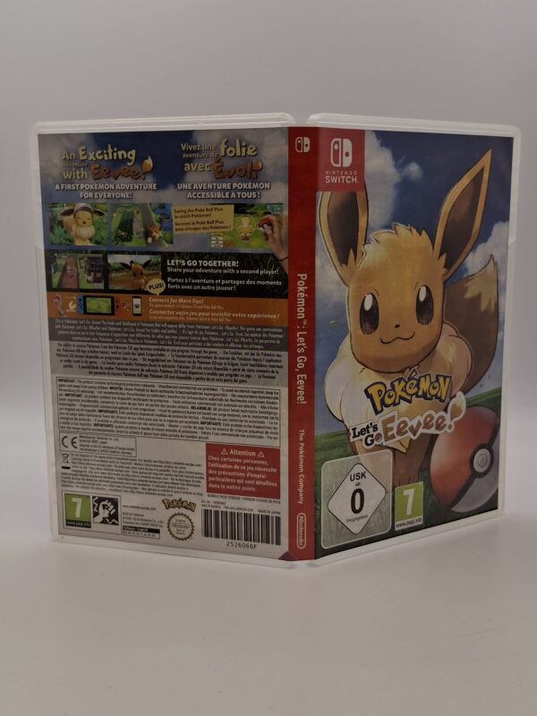 15 U502556 2 JUEGO NINTENDO SWITCH POKEMON LET'S GO EVEE