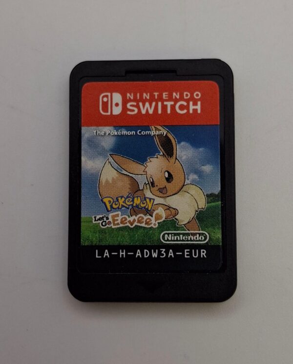 15 U502556 5 JUEGO NINTENDO SWITCH POKEMON LET'S GO EVEE