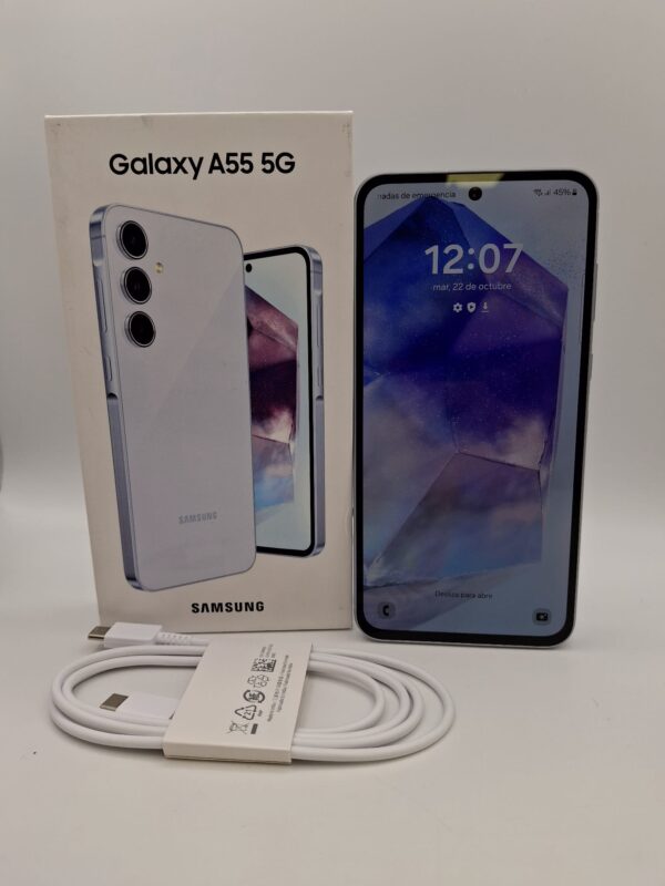 15 u501261 3 MOVIL SAMSUNG GALAXY A55 5G 8GB/128GB A ESTRENAR