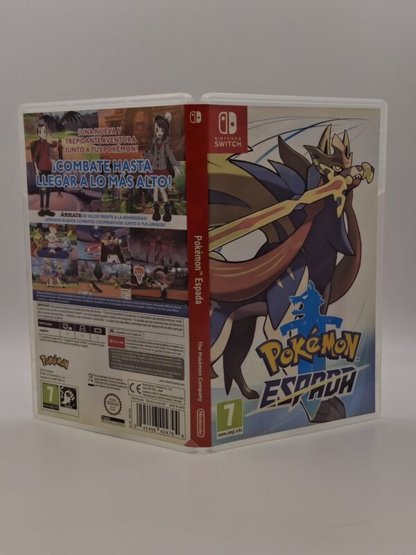 15 u502555 4 JUEGO NINTENDO SWITCH POKEMON ESPADA