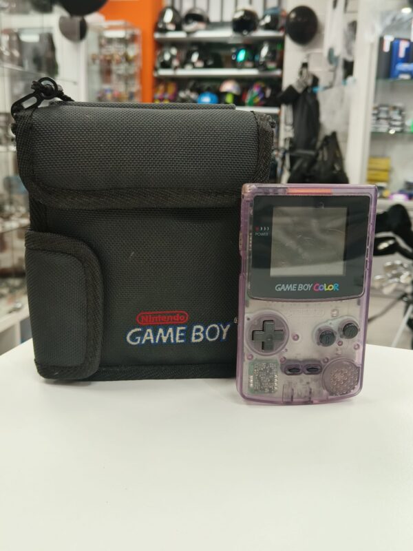 15u502550 1 GAME BOY COLOR TRANSPARENTE MOD. CGB-001 + FUNDA