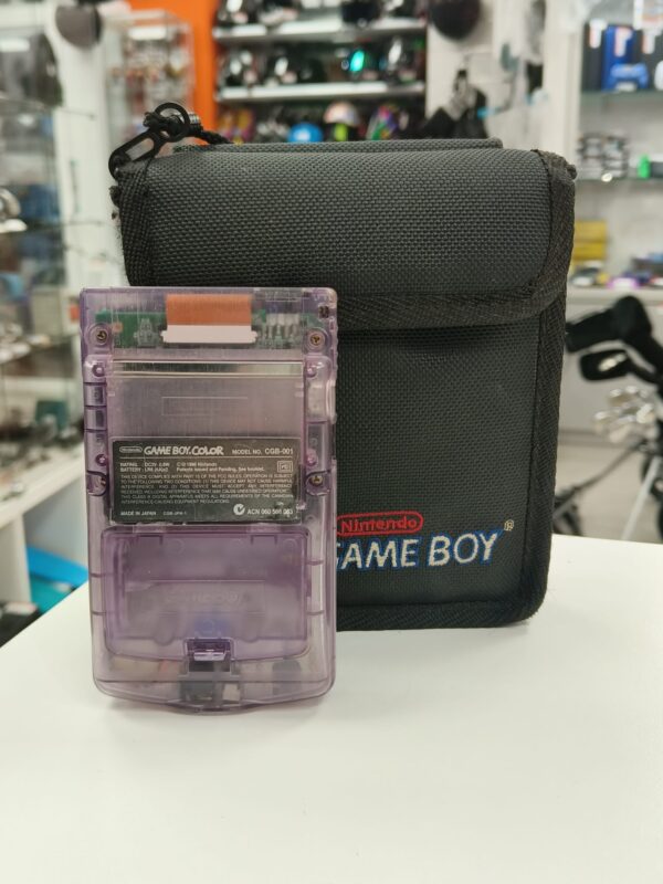 15u502550 2 GAME BOY COLOR TRANSPARENTE MOD. CGB-001 + FUNDA