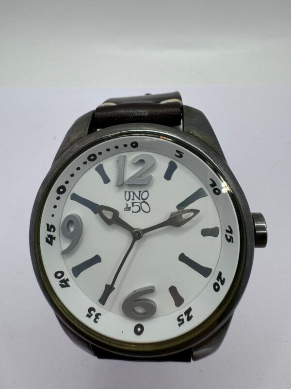 416751s 5 RELOJ UNO DE CINCUENTA ESFERA BLANCA