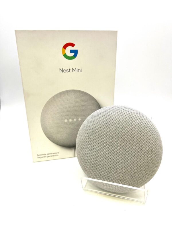 449316 4 ALTAVOZ INTELIGENTE GOOGLE NEST MINI 2 + CAJA