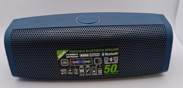 452543 1 ALTAVOZ BLUETOOTH MUSE M-830 DJ AZUL + CAJA