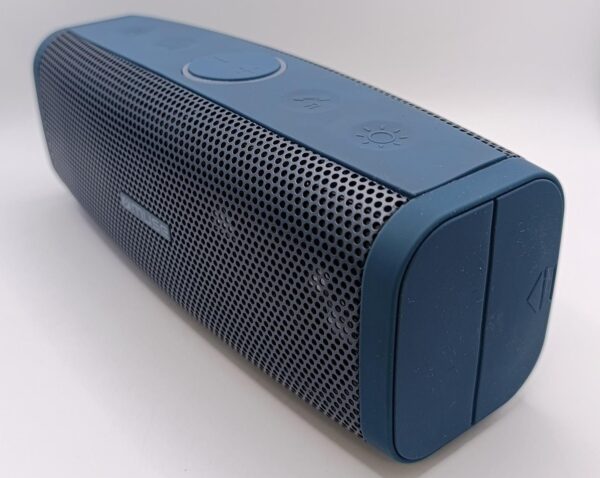 452543 4 ALTAVOZ BLUETOOTH MUSE M-830 DJ AZUL + CAJA