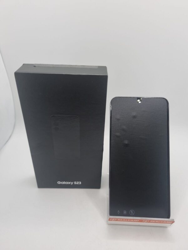 469738 2 MOVIL SAMSUNG GALAXY S23 NEGRO 256GB + CAJA + CABLE *A ESTRENAR*