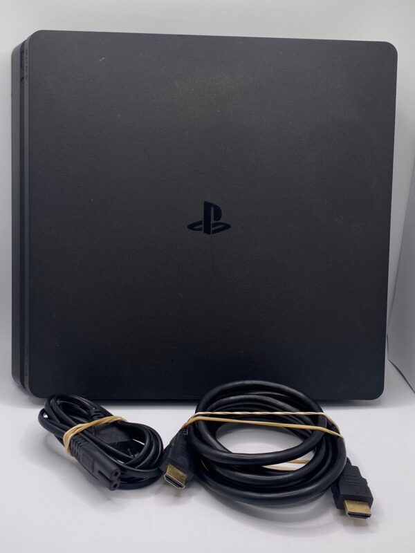 469912 4 CONSOLA PS4 SLIM 1T + CABLES *NO INCLUYE MANDO*