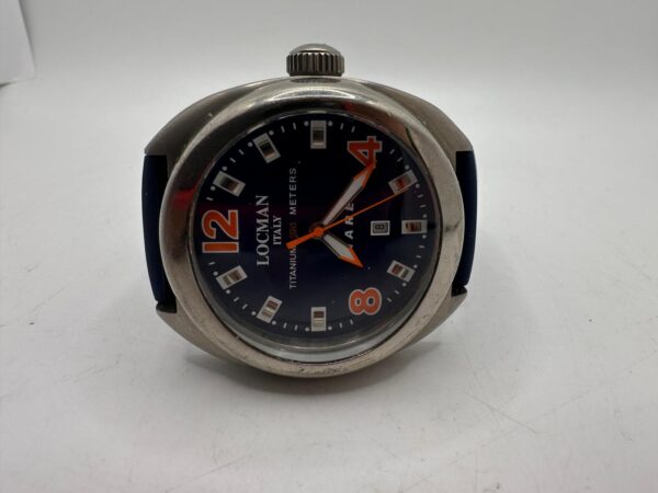 480144 5 RELOJ LOCMAN ITALY TITANIUM 132 CORRE/ ESFERA AZUL