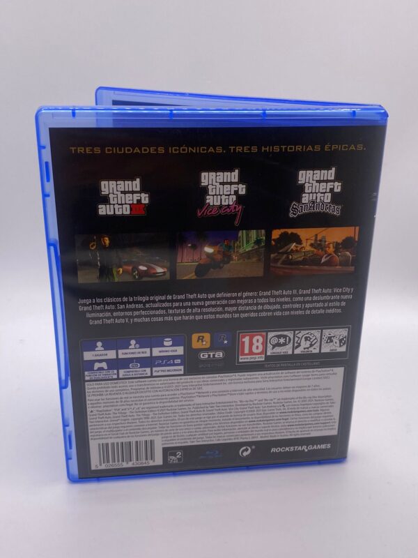 486036 3 VIDEOJUEGO PS4 GTA THE TRILOGY