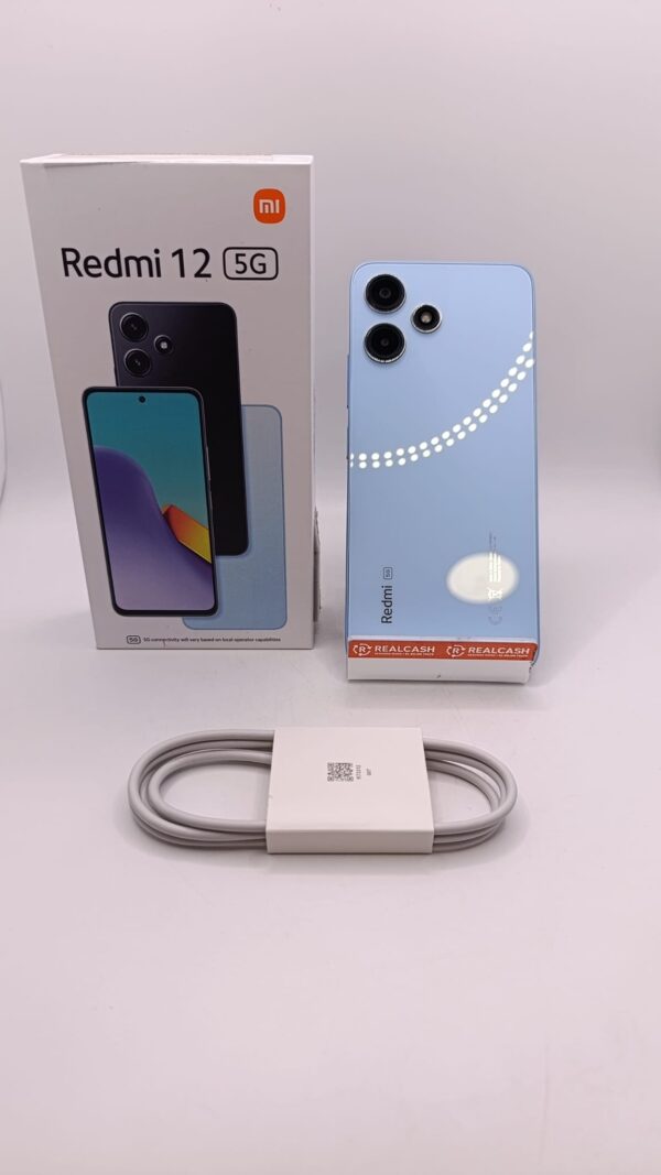 486115 4 MOVIL REDMI 12 5G 4GB RAM/128GB +CAJA+CARGADOR