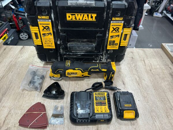 487832 5 MULTIHERRAMIENTA DEWALT DCS356 + ACC + MALETIN