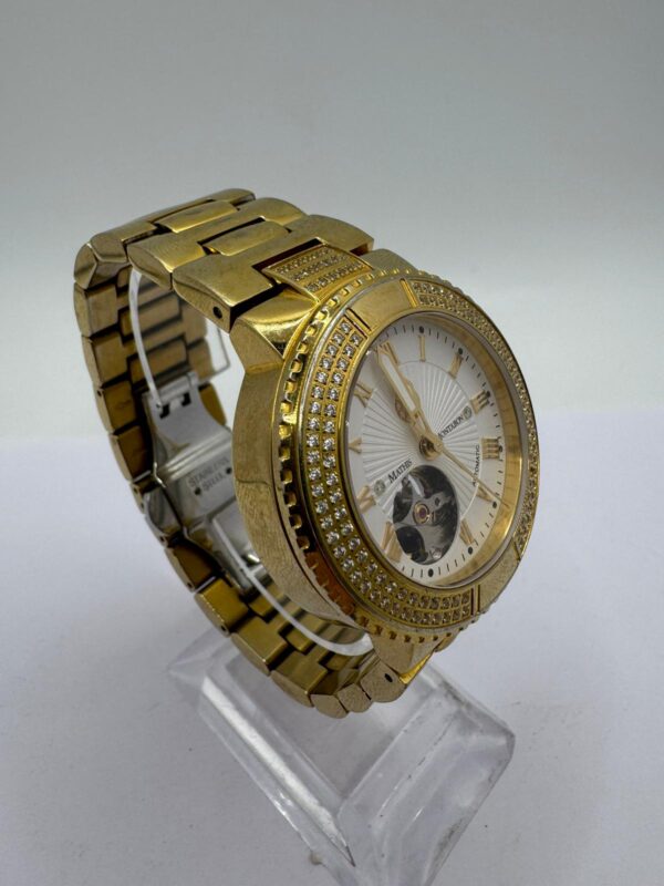 487919 4 RELOJ DE MUJER MATHIS MONTABON NR MM12 DORADO