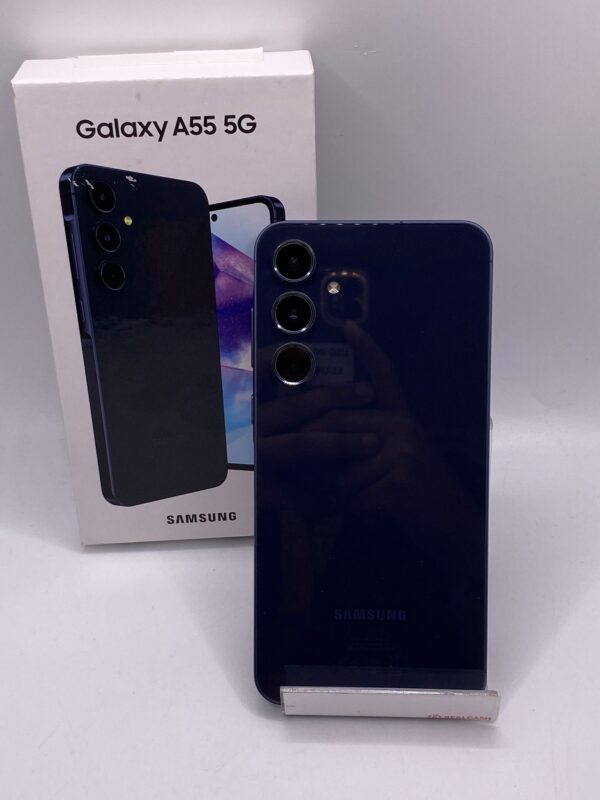 488080 2 MOVIL SAMSUNG GALAXY A55 5G 128GB 8GB NEGRO + CABLE + CAJA