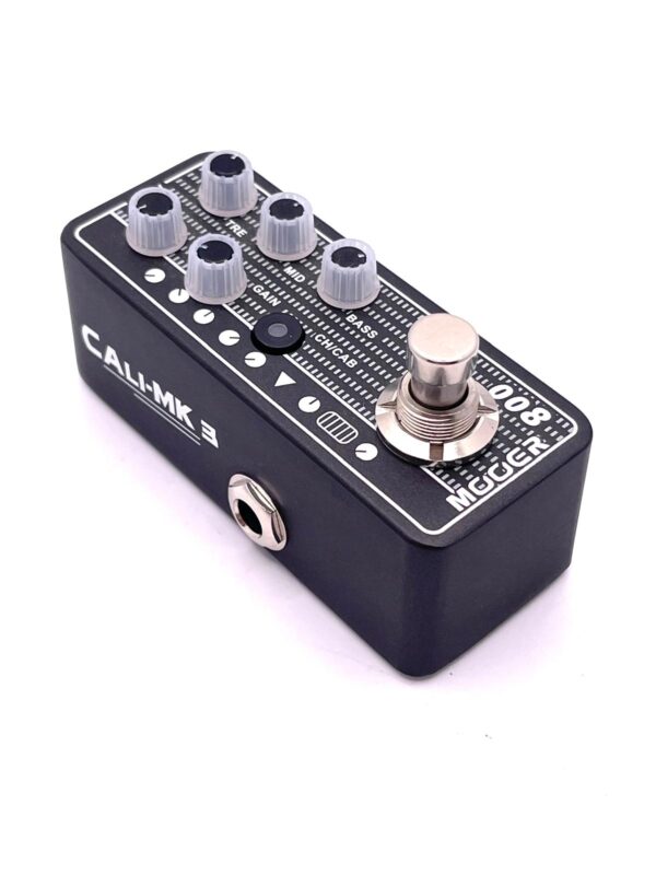 489310 3 PEDAL MOOER CALI MK3 NEGRO + CAJA