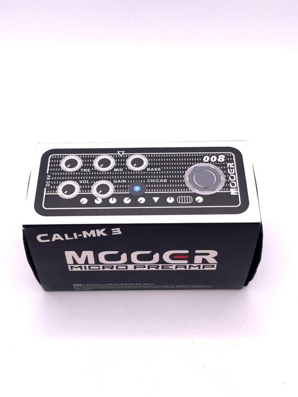 489310 5 PEDAL MOOER CALI MK3 NEGRO + CAJA