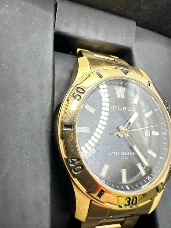 489676 4 RELOJ DE CUARZO VICEROY 401131 DORADO