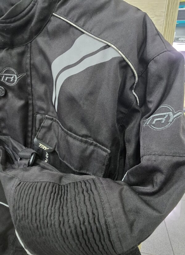 491506 5 CHAQUETA DE MOTO DOBLE FORRO TRY TALLA XL