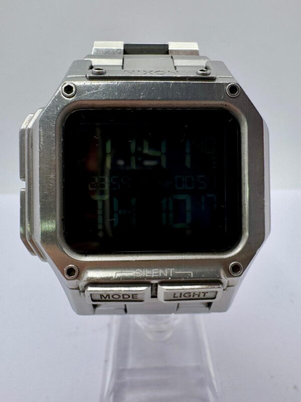 491661 3 RELOJ NIXON REGULUS SS METALICO + CAJA + ESLABONES