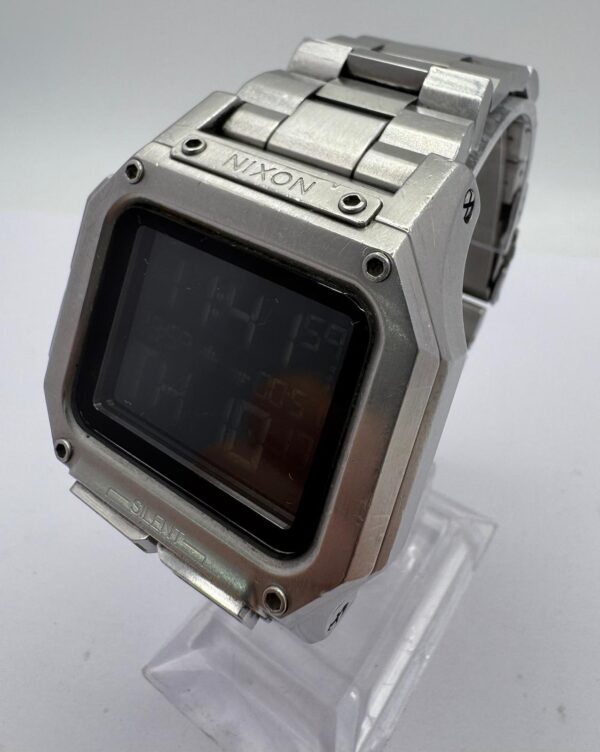 491661 5 RELOJ NIXON REGULUS SS METALICO + CAJA + ESLABONES