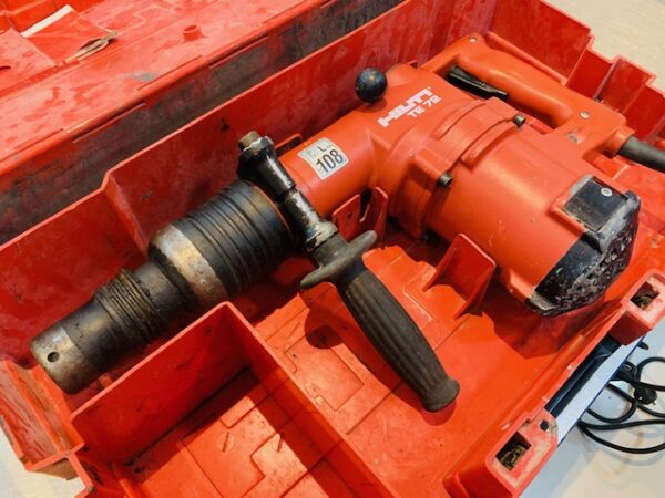 492138 3 MARTILLO PERCUTOR HILTI TE72+MALETIN