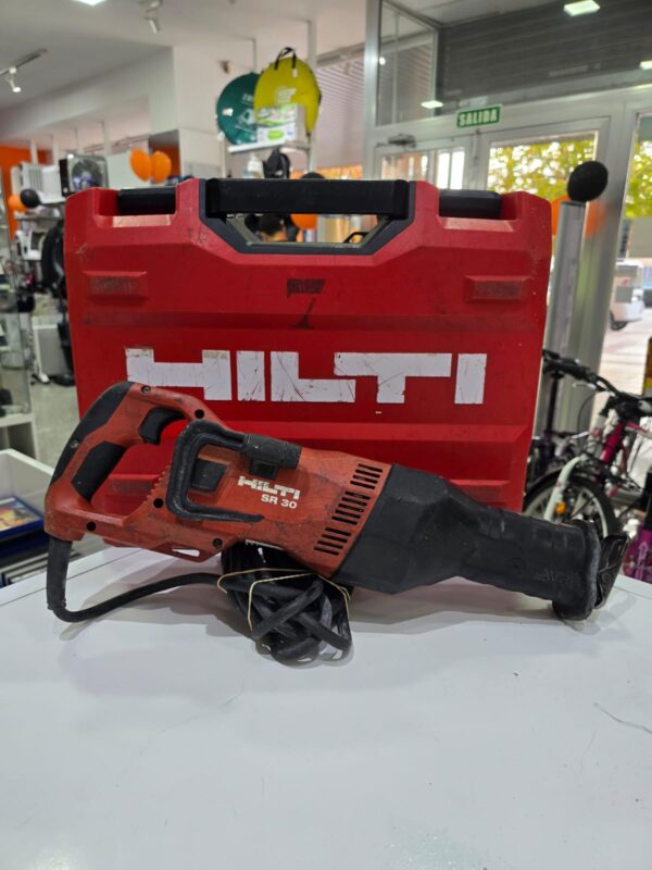 493985 5 SIERRA ELECTRICA HILTI SR-30 + MALETIN