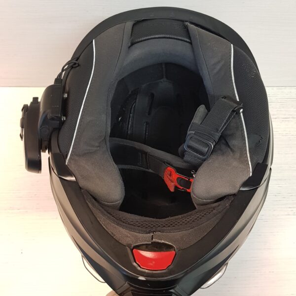 494203 6 CASCO SCORPION EXO-AT950 NEGRO MATE XL / SISTEMA DE COMUNICACIÓN BLUETOOTH SENA 10S