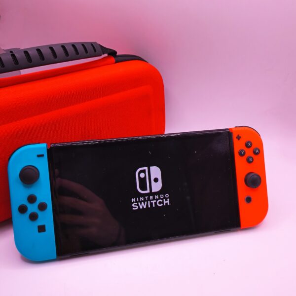 494491 scaled CONSOLA NINTENDO SWITCH OLED CON FUNDA, CARGADOR Y BASE DE TV